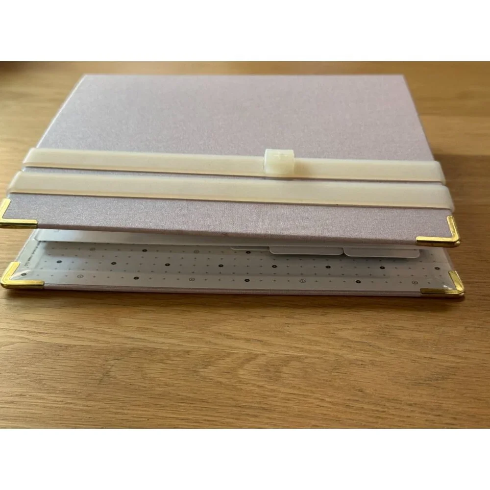 Russell + Hazel Bookcloth Mini 3 Ring Binder + Inserts, Peony